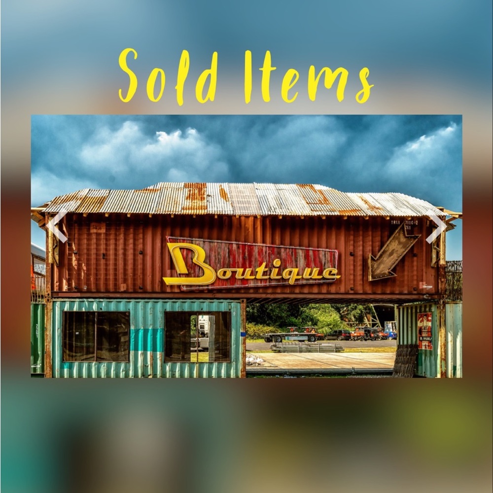 Sold Items